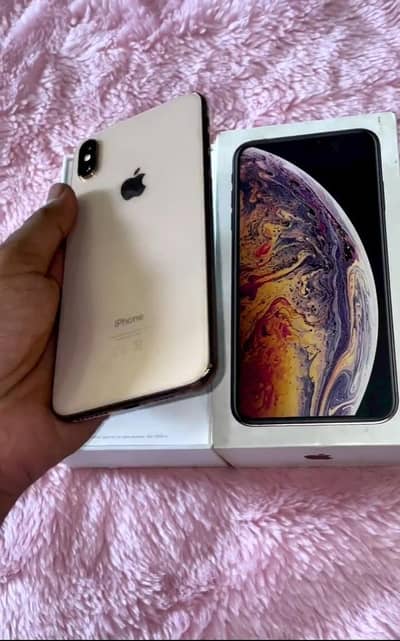 Apple iPhone XS Max with box factory unlock 256 GB