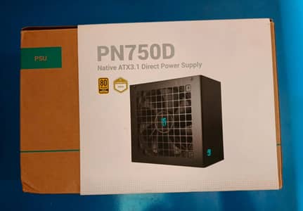 DeepCool PN750D 750W 80+ Gold PSU - 1.5 Years Warranty