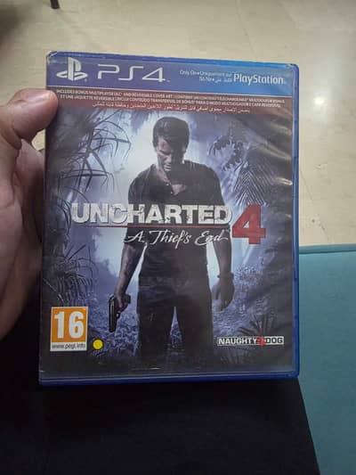 PS4 Two Physical CDS, Uncharted 4 and Lords of the fallen