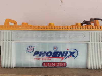 Phoenix 12V 220Ah 23 Plates Battery | Like New | 3 Days Warranty