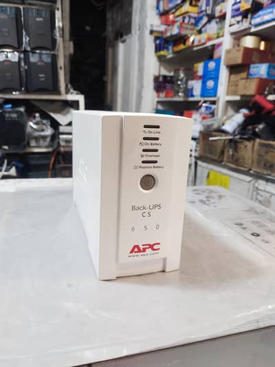 APC UPS CS650VA 400W with Internal New Battery Best Backup Solution
