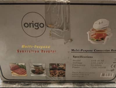 Brand New Origo Multi-Purpose Convection Oven (Model: KYR-913B)