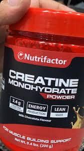 Nutrifactor Creatine monohydrate.
