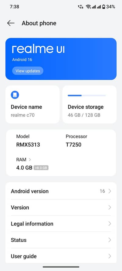 Realme C70