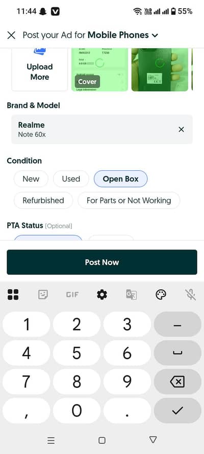 Realme Note 70
