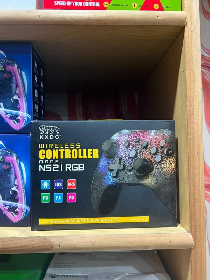 Gaming Controller wire and wireless complete range 16