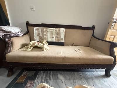 Five seater Sofa with bed set with mattress