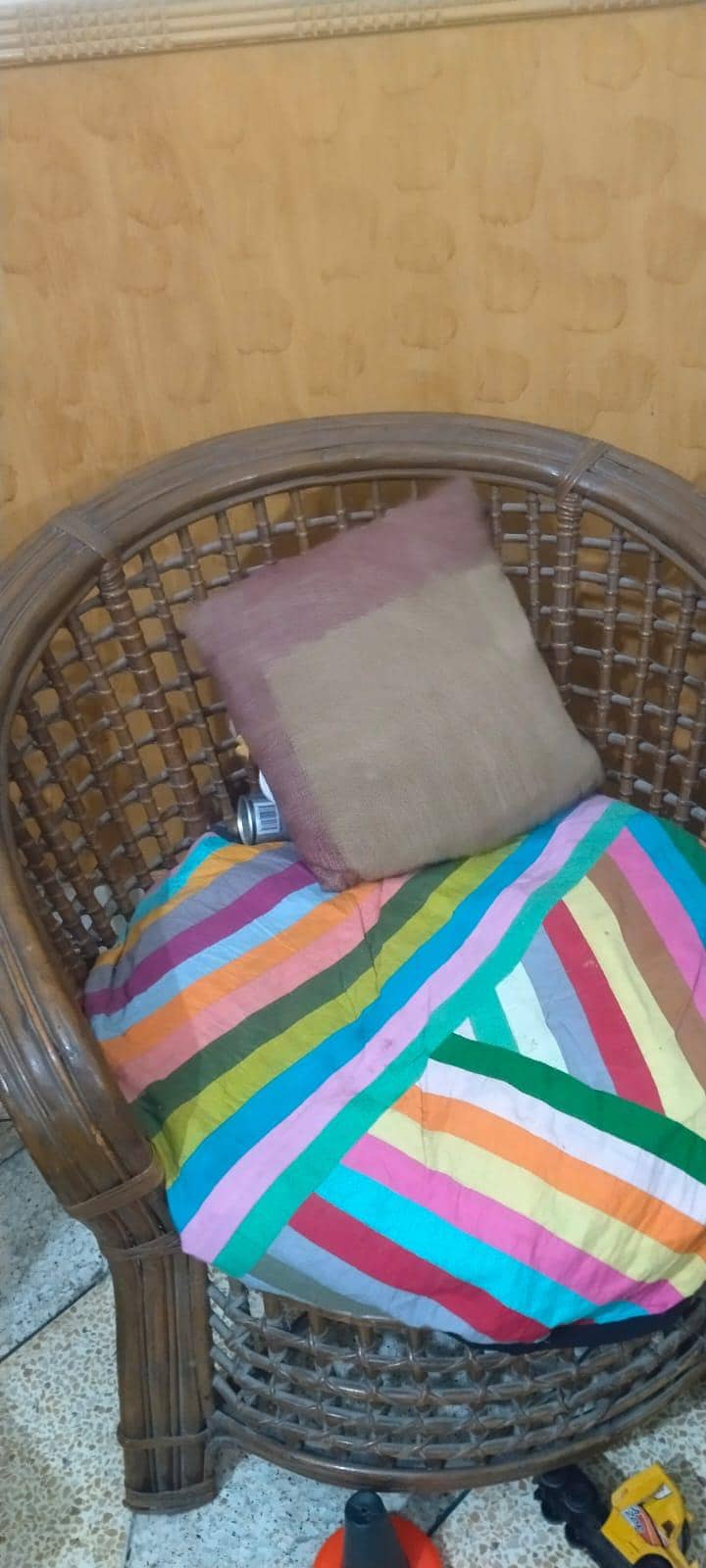 cane sofa set 1