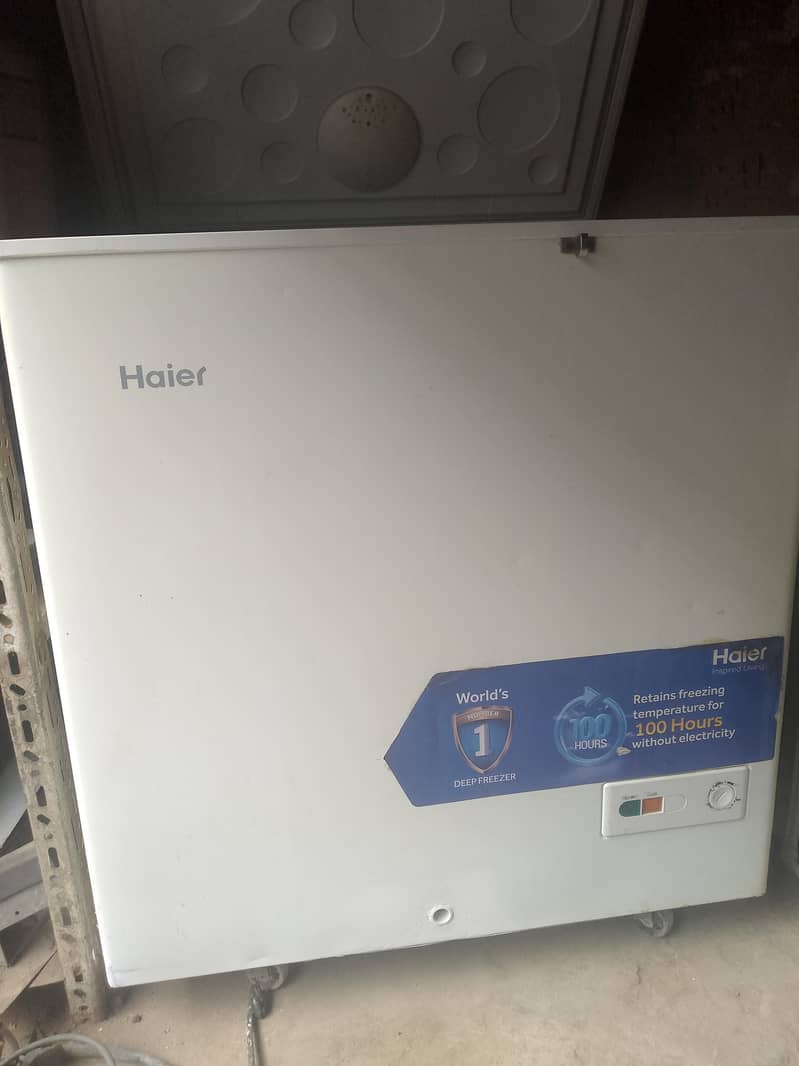 Haier deep freezer 0