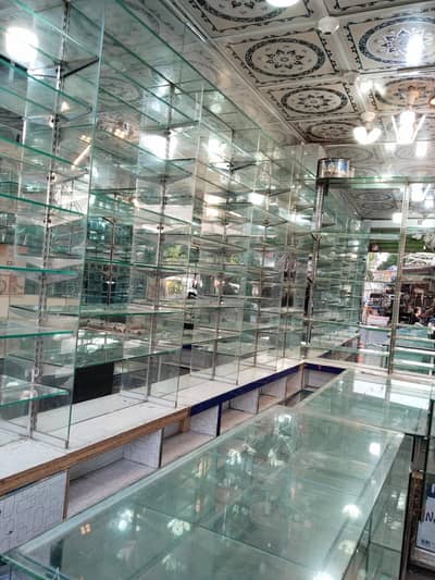 Glass decorations for cosmetic jvlry