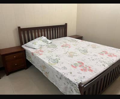 King size double bed pure sheesham