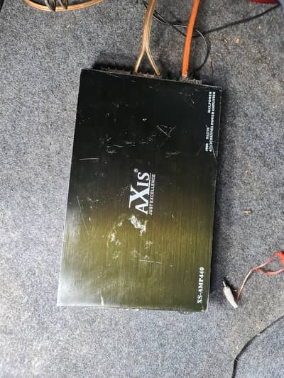 Car Audio System Package – Amplifier + 12" Subwoofer