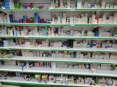 pharmacy rack | pharmacy counter | display rack | wall rack | racks