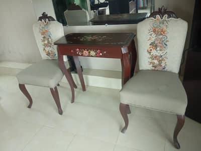 cheir table 2 set for sale
