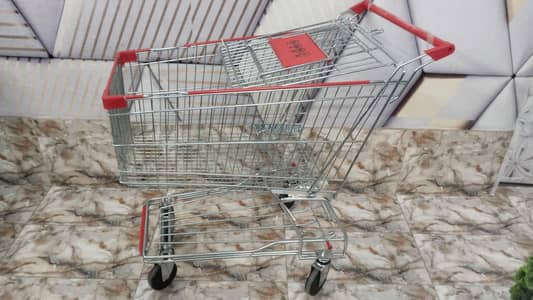 shopping trolley | hand basket | shopping cart | mall trolley | basket