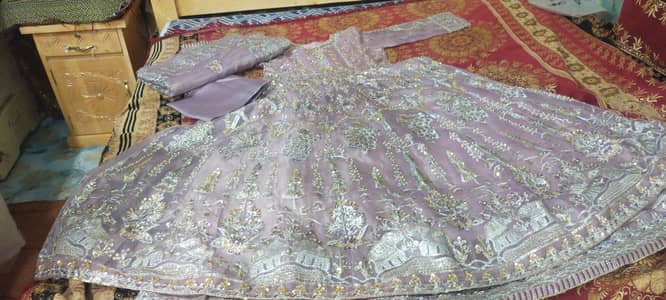 lawn embroidered Maxi dress women new size L