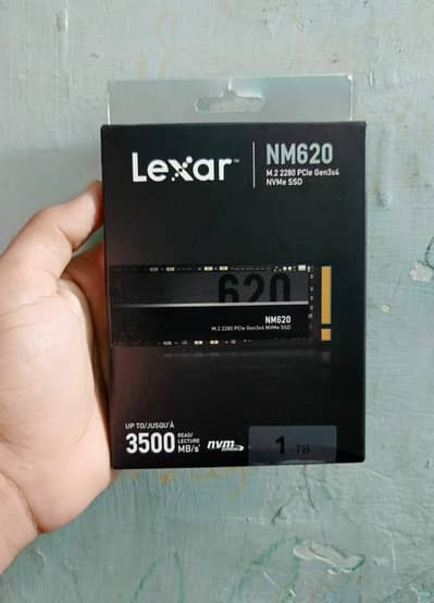 Lexar NM620 1TB NVMe M. 2 SSD - Brand New Open Box