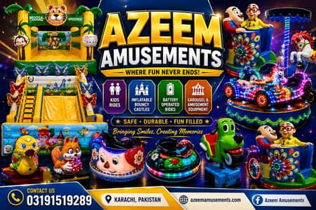 Joyland Ride, Kids Amusement Ride, Pakistan Token Rides,Kiddie Ride