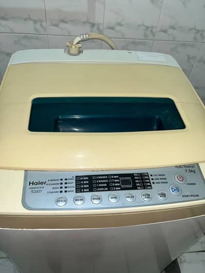 Automatic washing machune with dryer