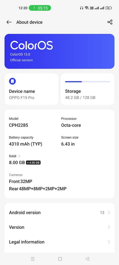 OPPO F19 PRO