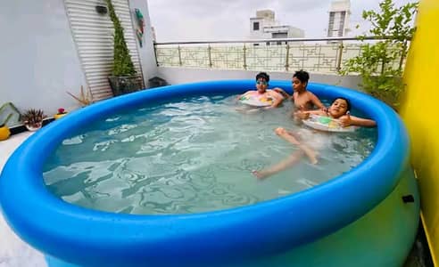 Intex easy set pool 3 se 4 dafa istam Kya hai