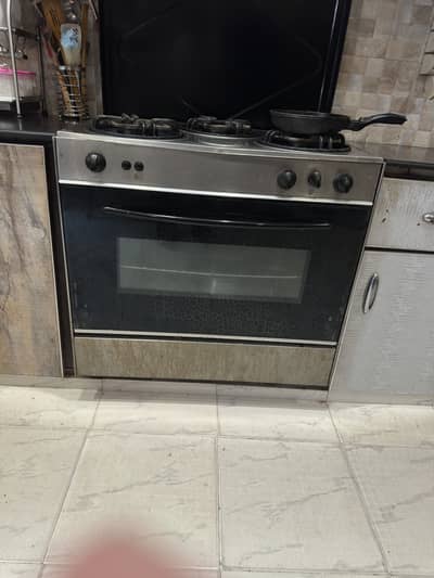 3 burner stove oven