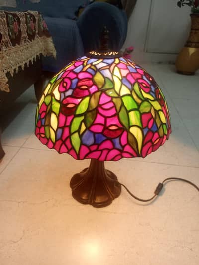 Tiffany Real Stone Lamp