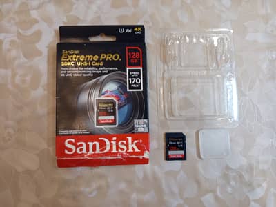 Sandisk Extreme Pro SDHC UHS-I Cards (128GB, 64GB, 32GB) & Adata 64GB