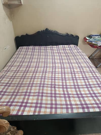 wood queen bed for sale