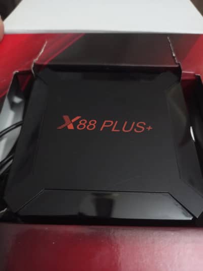 X88 PLUS+ Android TV Box for sale.