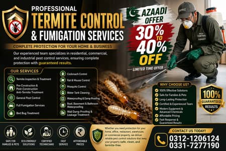 fumigation service/pest control services /termite spray/ Demak Control