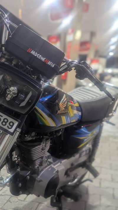 HONDA 125 BLACK