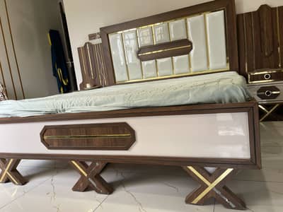King size bed , dressing , 2 seater sofa
