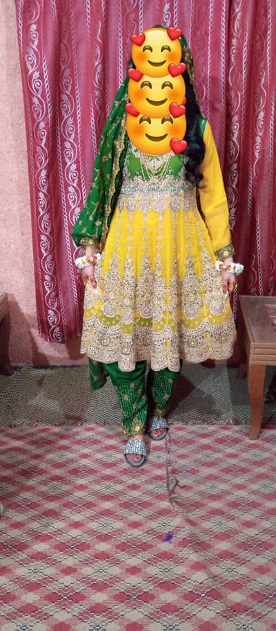 mehndi dress