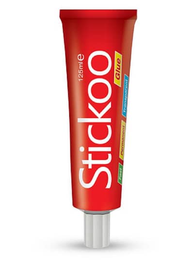Stationary item. . Stickoo glue 125ml
