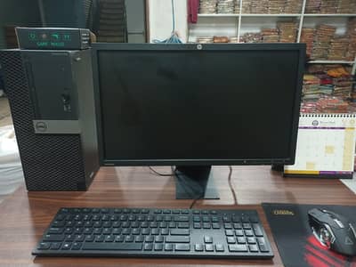 Dell 7050 i5 7th | 16GB RAM | 256GB SSD + HP Monitor