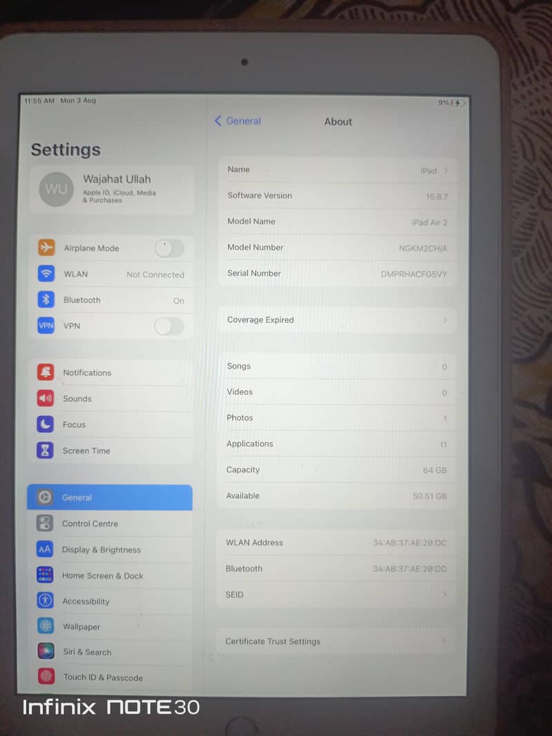 ipad Air2 3