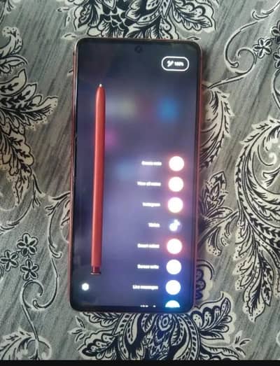 Samsung Mobile Note10 Lite. . 8gb. . 128gb
