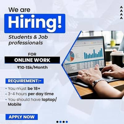 WE'RE HIRING MALE ANS FEMALES STAFF FOR OFFICE WORK AND ONLINE WORK
