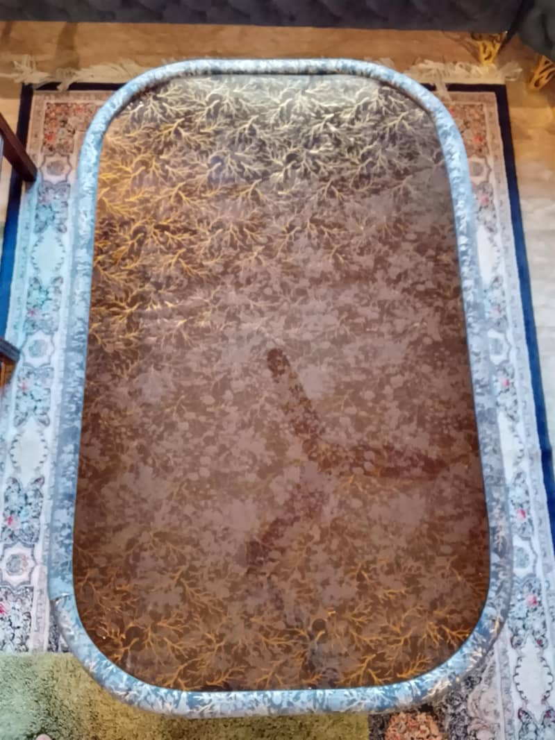 L shaped sofa with table 3