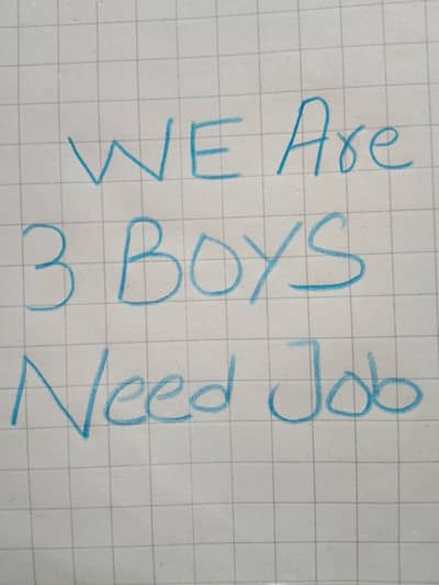 HUM 3 BOYS HE AUR HUMAY JOB KI ZARORAT CONTACT 0/3/7/1/8/0/2/1/4/5/5