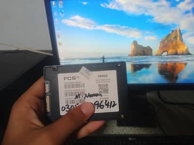Fcs 480 Gb SSD for sell. SSD for gaming and performance is ultra +