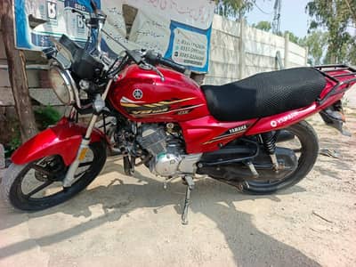 Yamaha YBR 125 Red - 2022 Model - Punjab