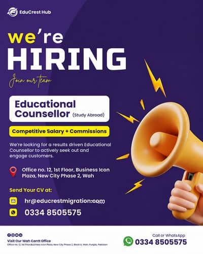 Hiring Education Consultant in Islamabad