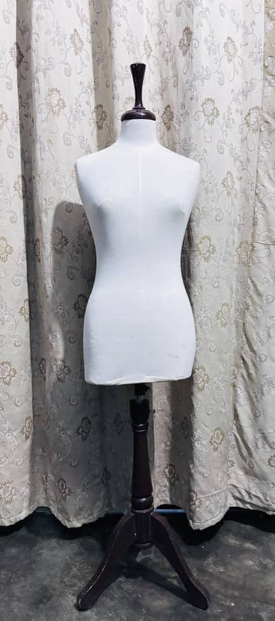 Female Tailor Dress Form Mannequin with Wooden Stand