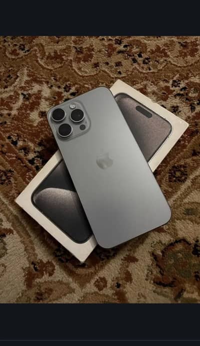 iPhone 15 pro max 256gb dual sim pta aproved with box