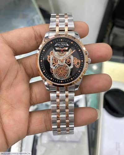 Peter Philip Geneve Skeleton Automatic Watch - Brand New