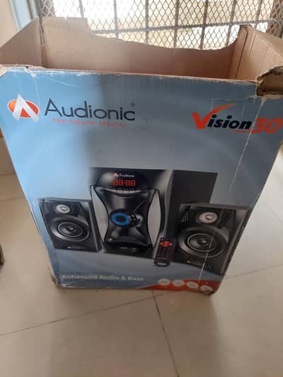 Audionic vision 30 speakers. Woofer and sub 2 sub woofers.