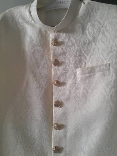 1 time used sherwani ready to wear
