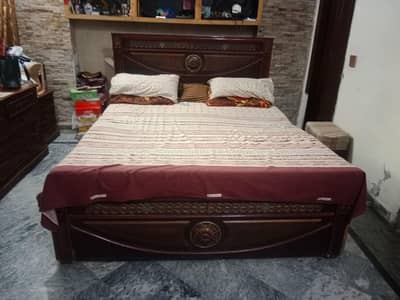 bad   sofa and dressing table